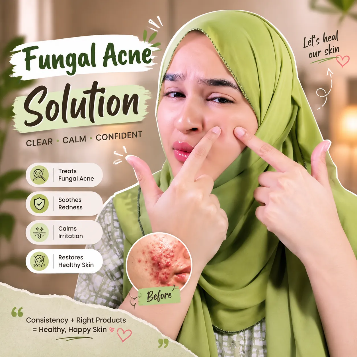 Fungal Acne Solution Combo