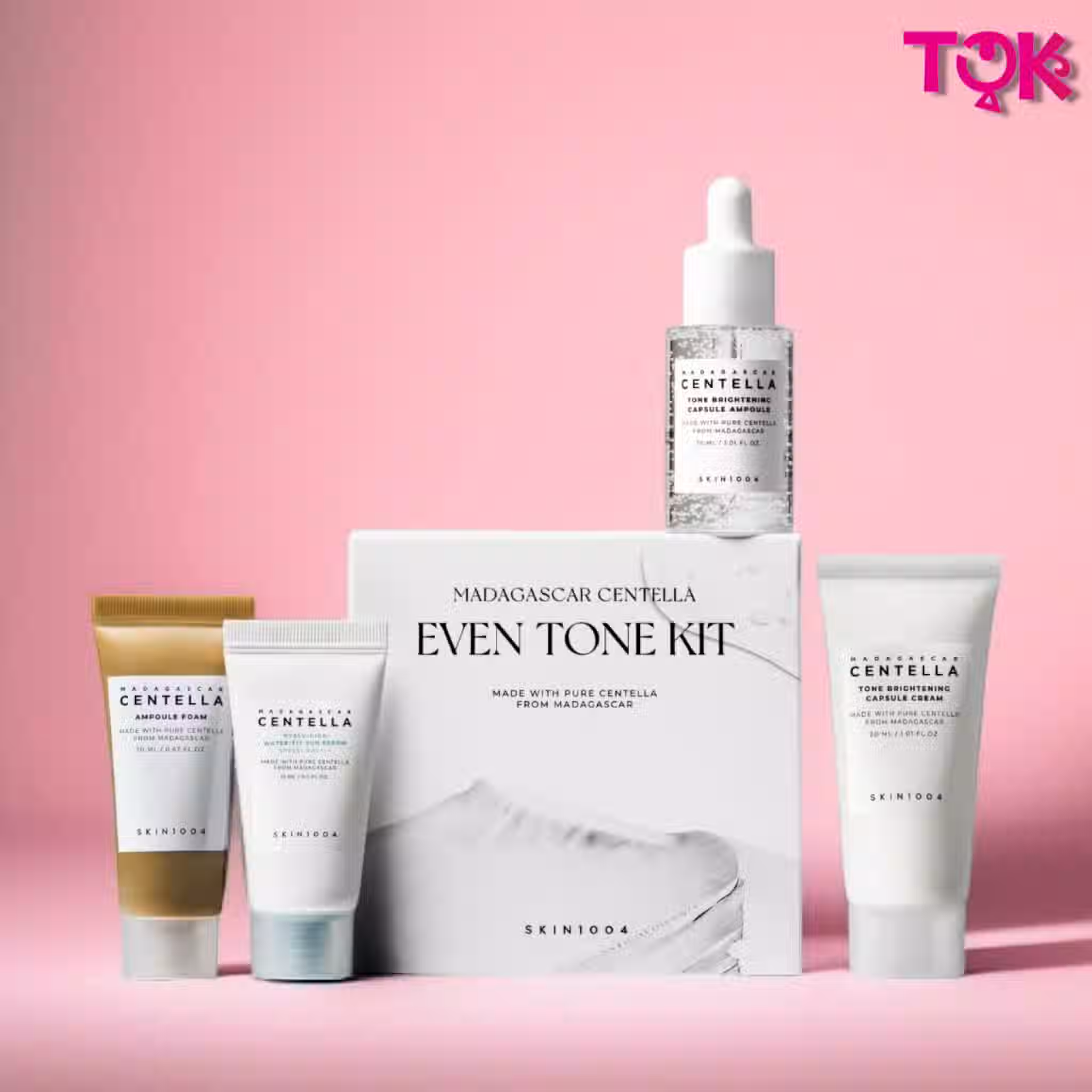 Skin1004 Madagascar Centella Even Tone Travel Kit (20+30+15+30ml)