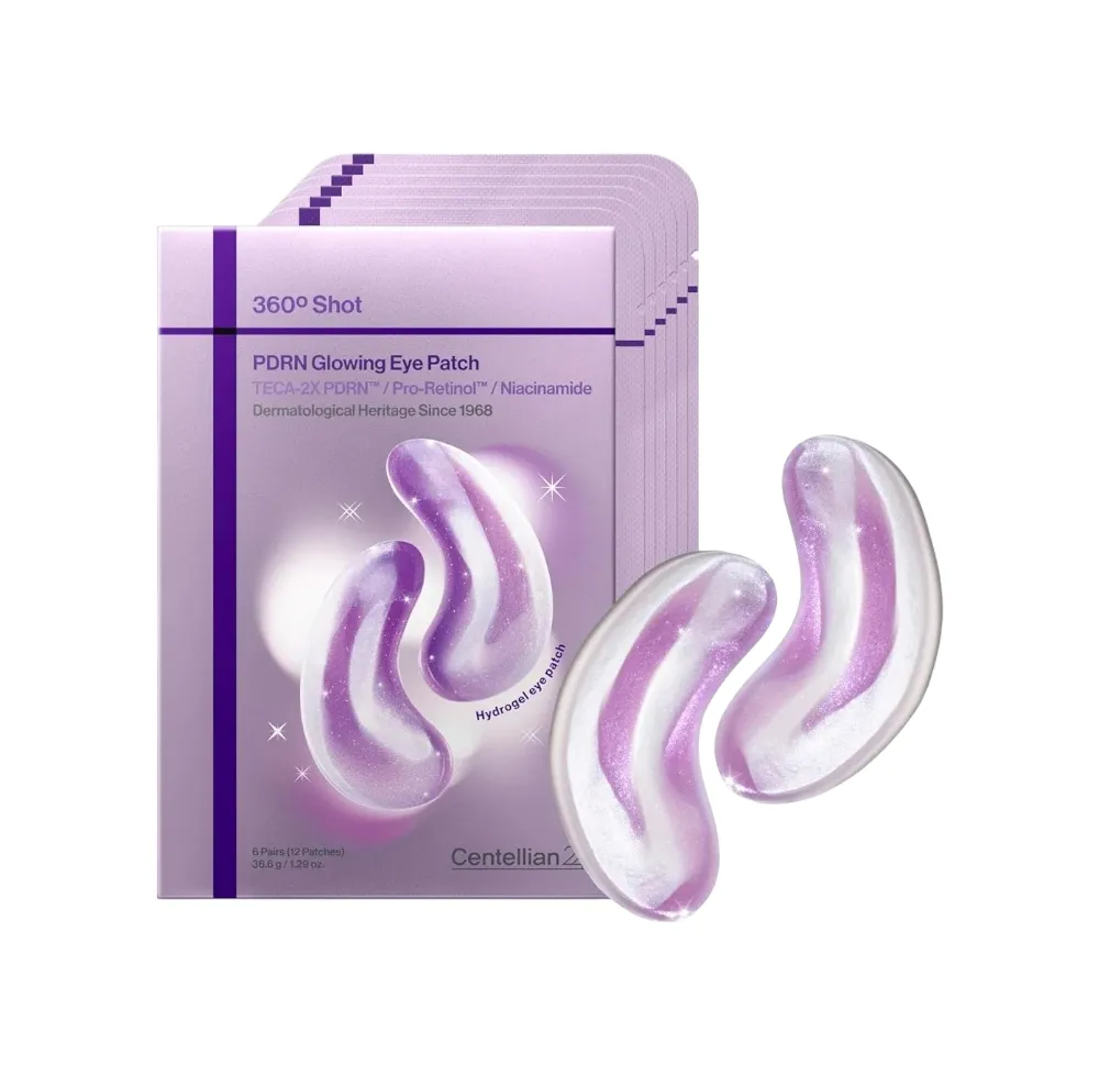 CENTELLIAN 24+ 360º Shot PDRN glowing eye patch 6 pairs