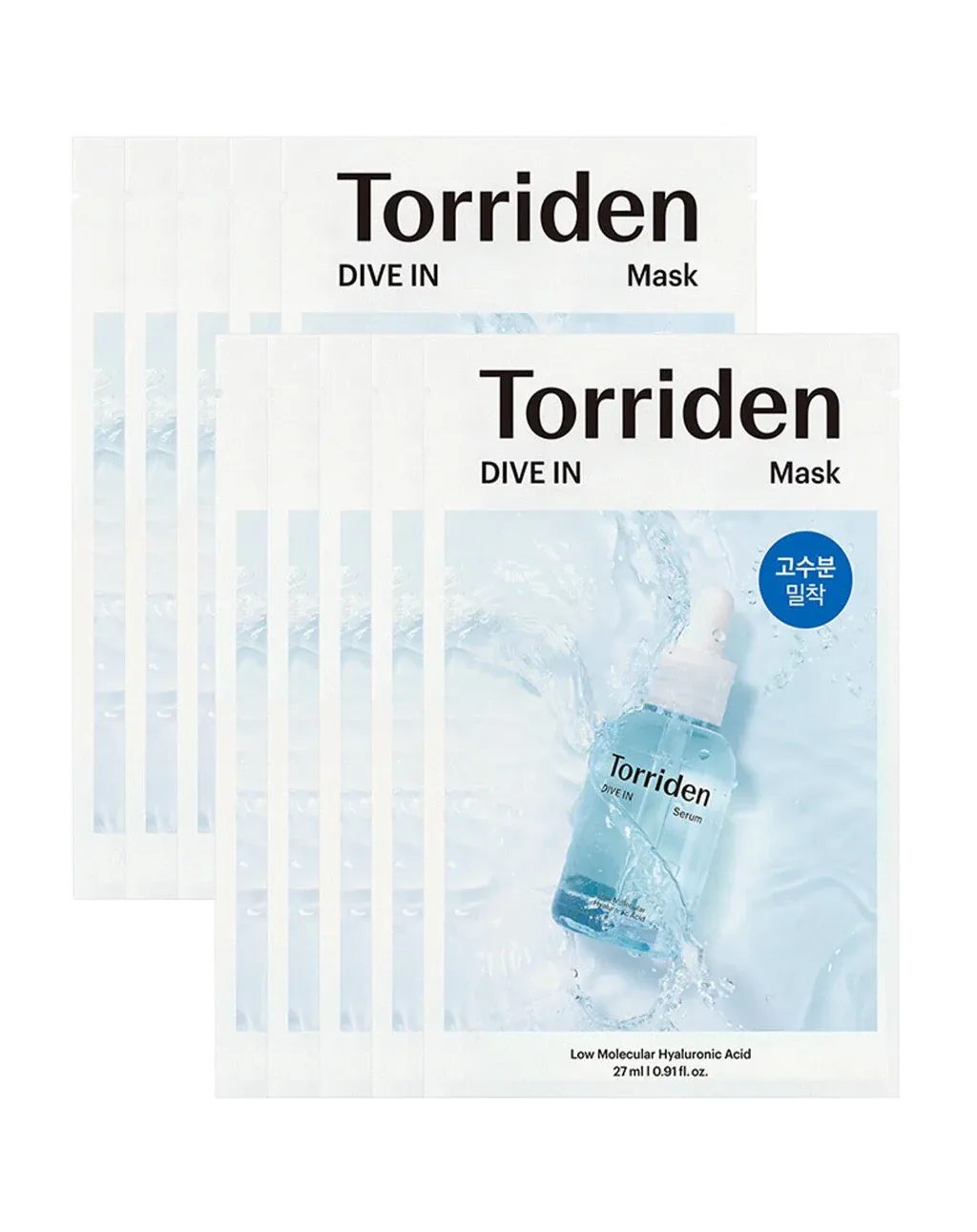 TORRIDEN Dive-In Low Molecule Hyaluronic Acid Mask Sheet ( 10 pcs )