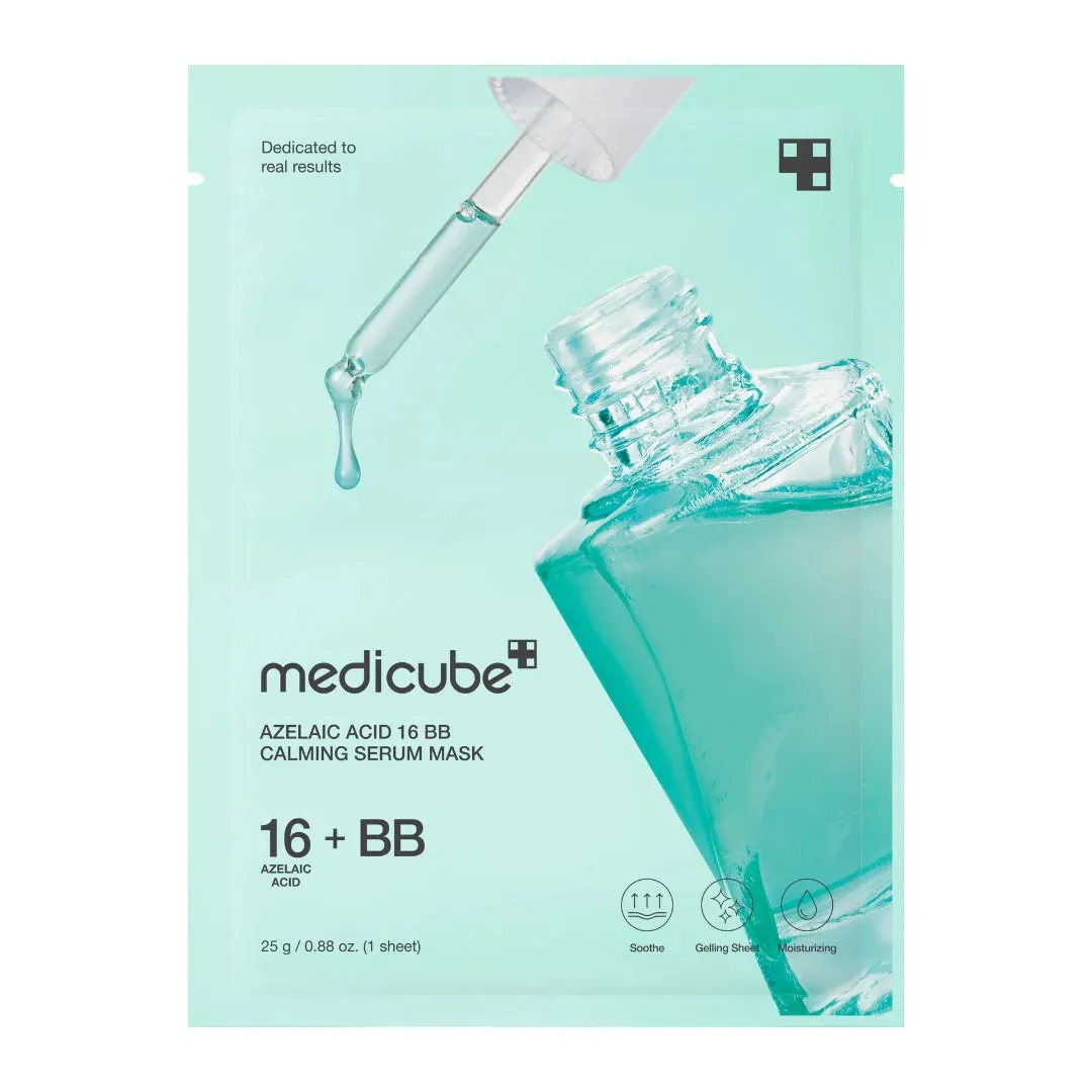 MEDICUBE Azelaic Acid 16 BB Calming Serum Mask 25ml