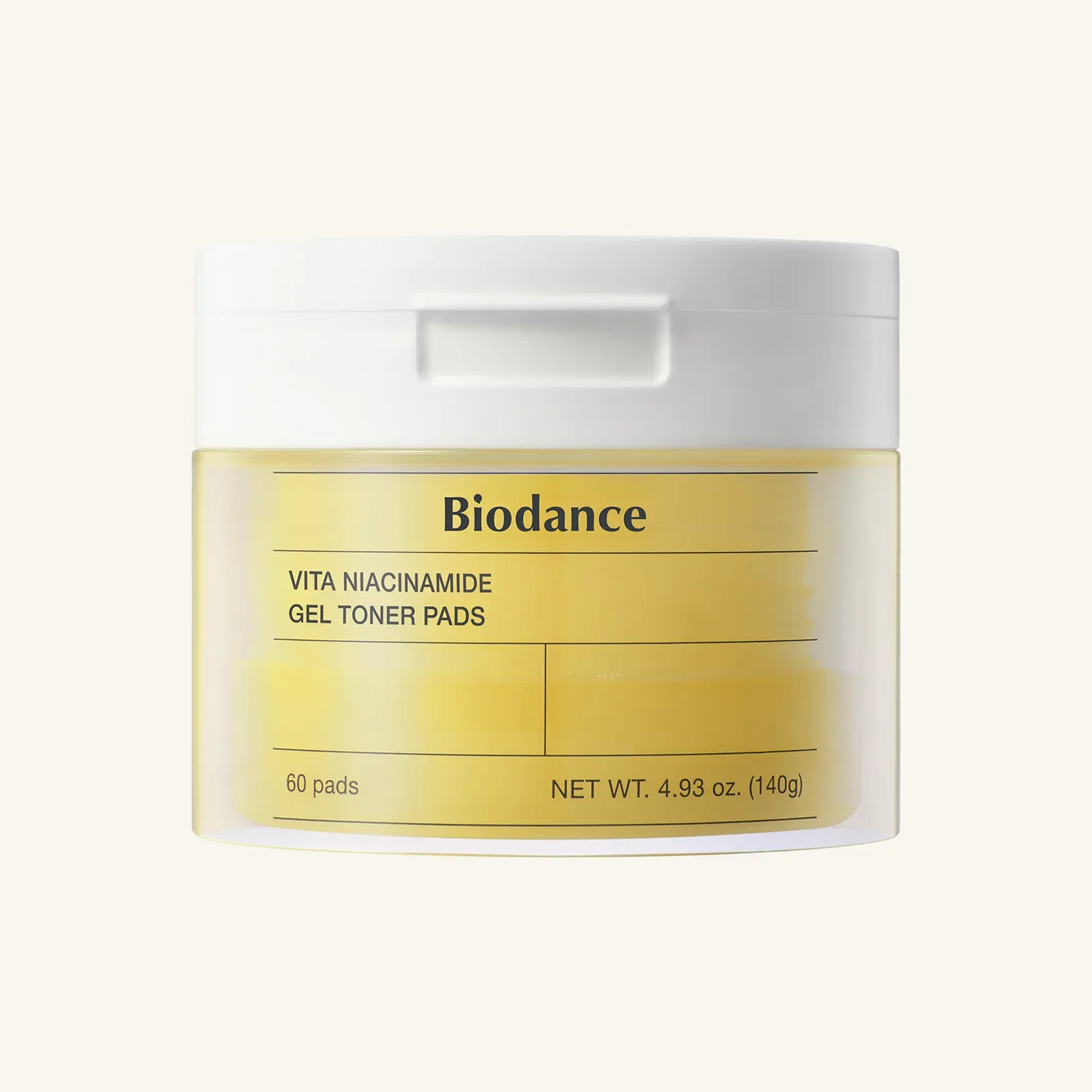 BIODANCE Vita Niacinamide Gel Toner Pads (60 pads) - Image 1