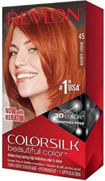 Revlon Hair Color Silk - 45 Bright Auburn