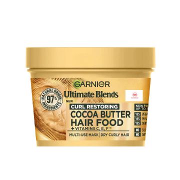 Garnier Cocoa Butter Super Charged Hair Food Mask 400ml