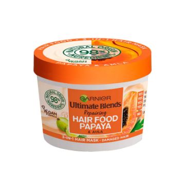 Garnier Papaya Hair Food 3-in-1 Hair Treatment Mask 400ml