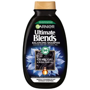 Garnier Ultimate Blends Balancing Shampoo (CHARCOAL) 400ml