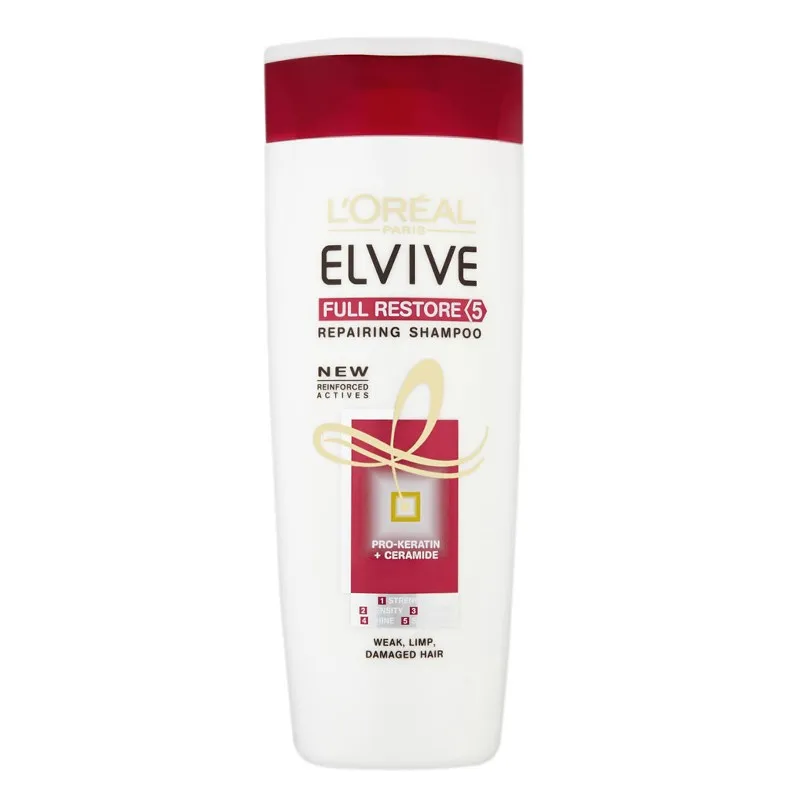 Loreal Paris Elvive Full Restore 5 Repairing Shampoo for Damaged Hair 400ml