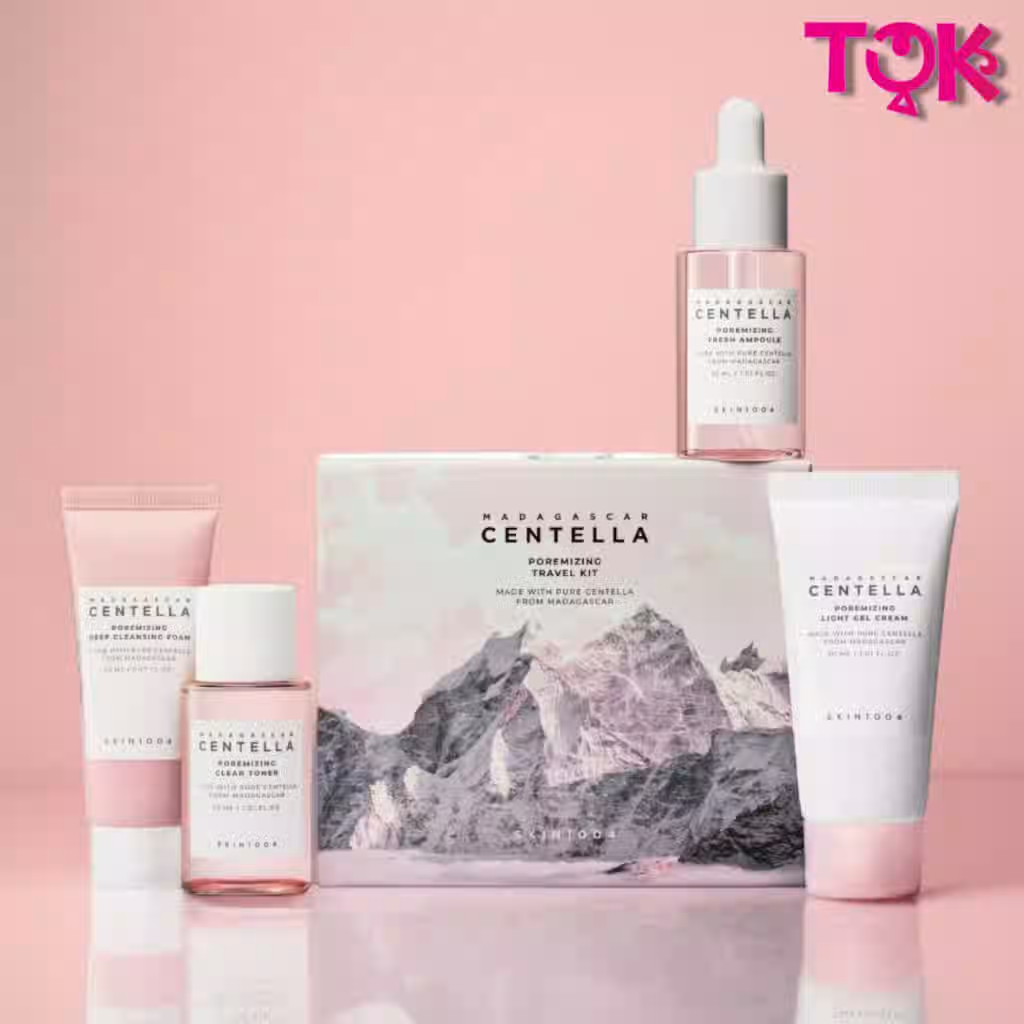 SKIN1004 Madagascar Centella Poremizing Travel Kit (30+30+30+20ml)