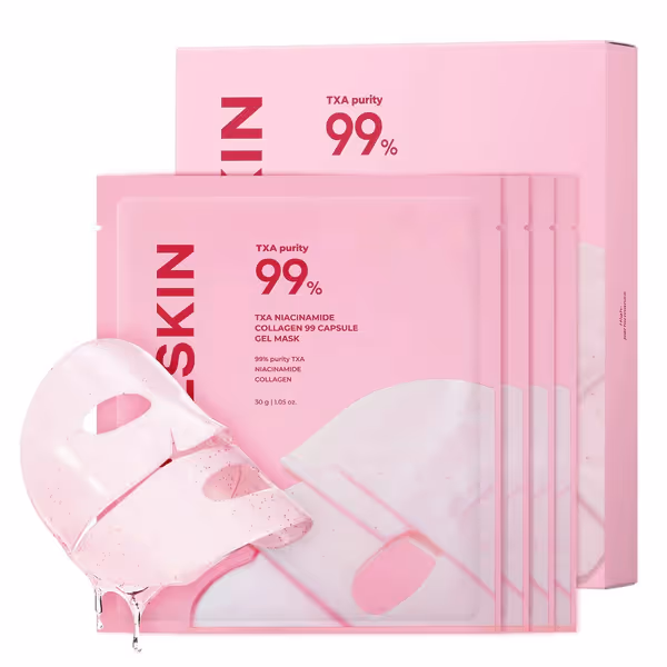 APRILSKIN TXA Niacinamide Collagen 99 Capsule Gel Mask 30g (4ea Set)