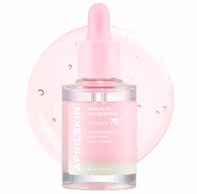 APRILSKIN PINK ALOE MUCIN SERUM (30ml)