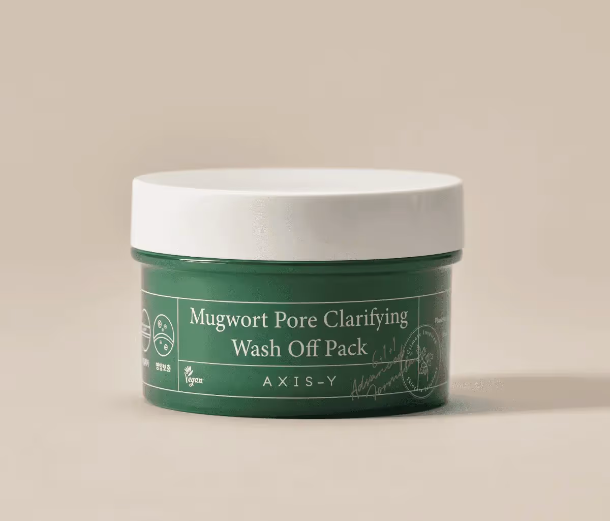 AXIS-Y Mugwort Pore Clarifying Wash Off Mask 100ml