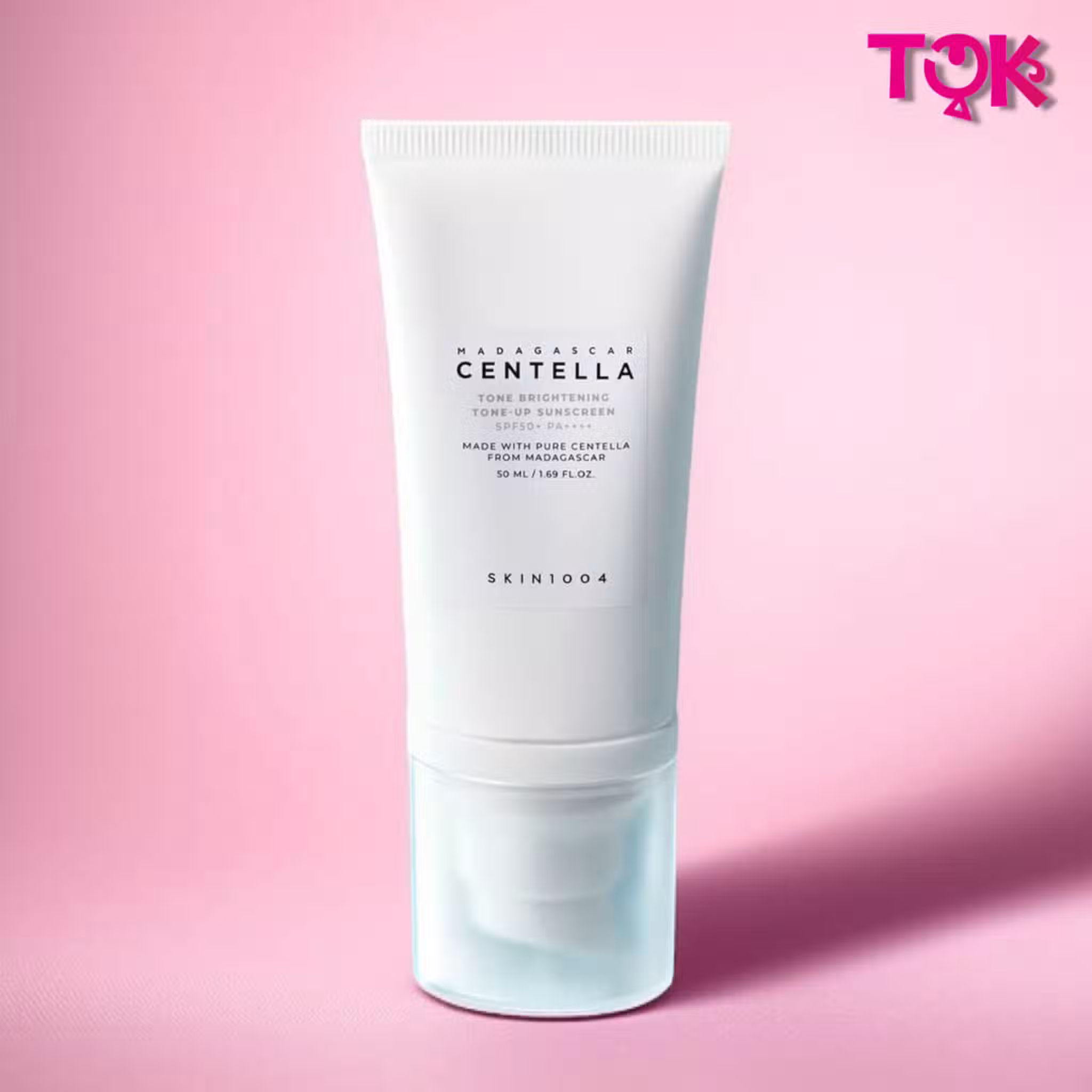 Skin1004 Madagascar Centella Tone Brightening Tone Up Sunscreen SPF50+ Pa++++  50ml