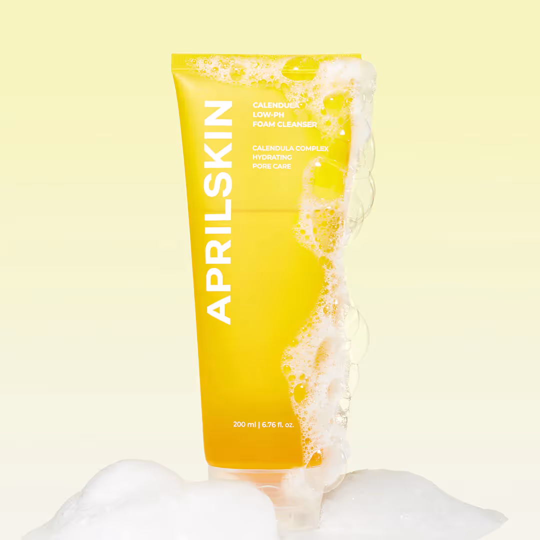 APRILSKIN CALENDULA LOW-PH FOAM CLEANSER 200g