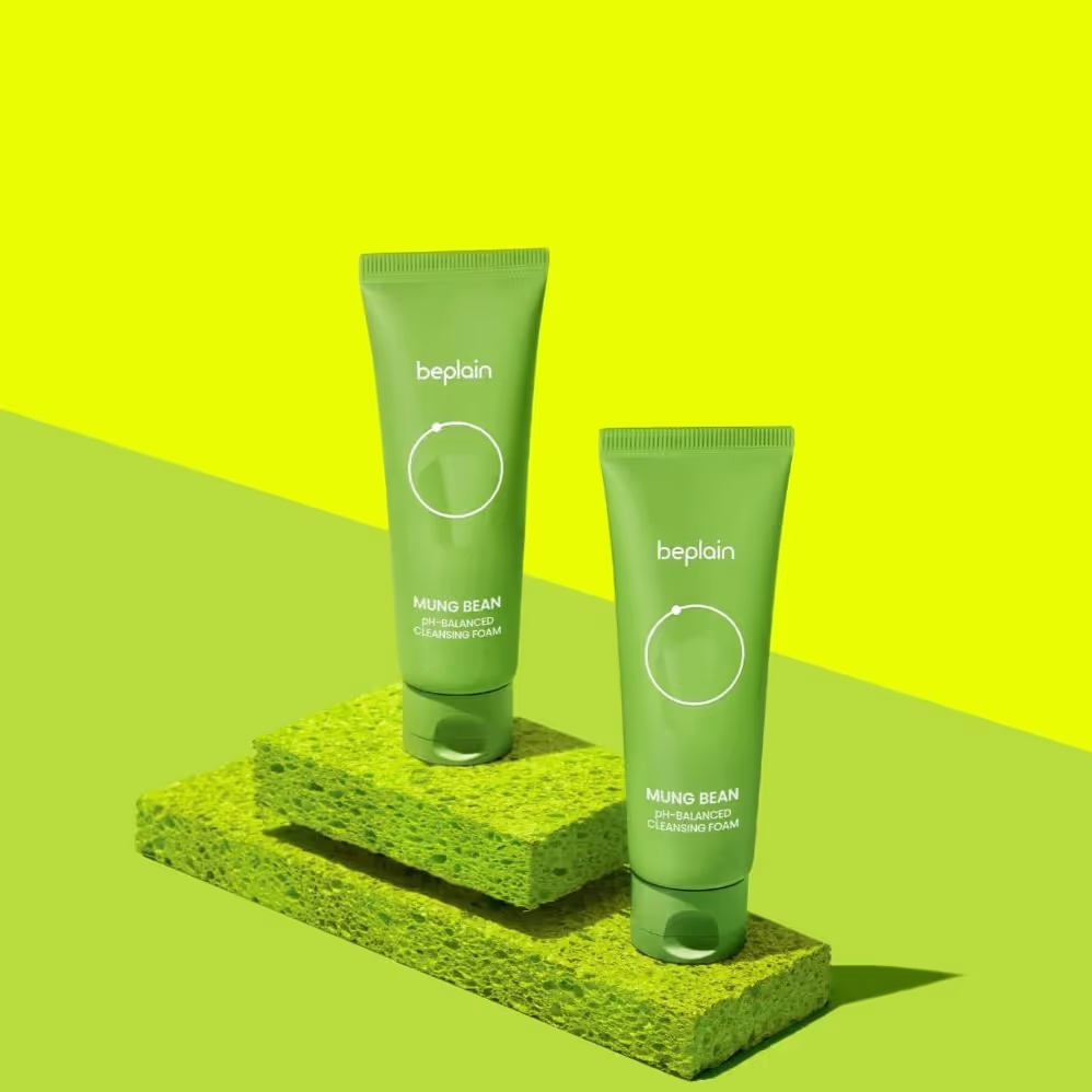 BEPLAIN Mung Bean pH-Balanced Cleansing Foam 80ml 