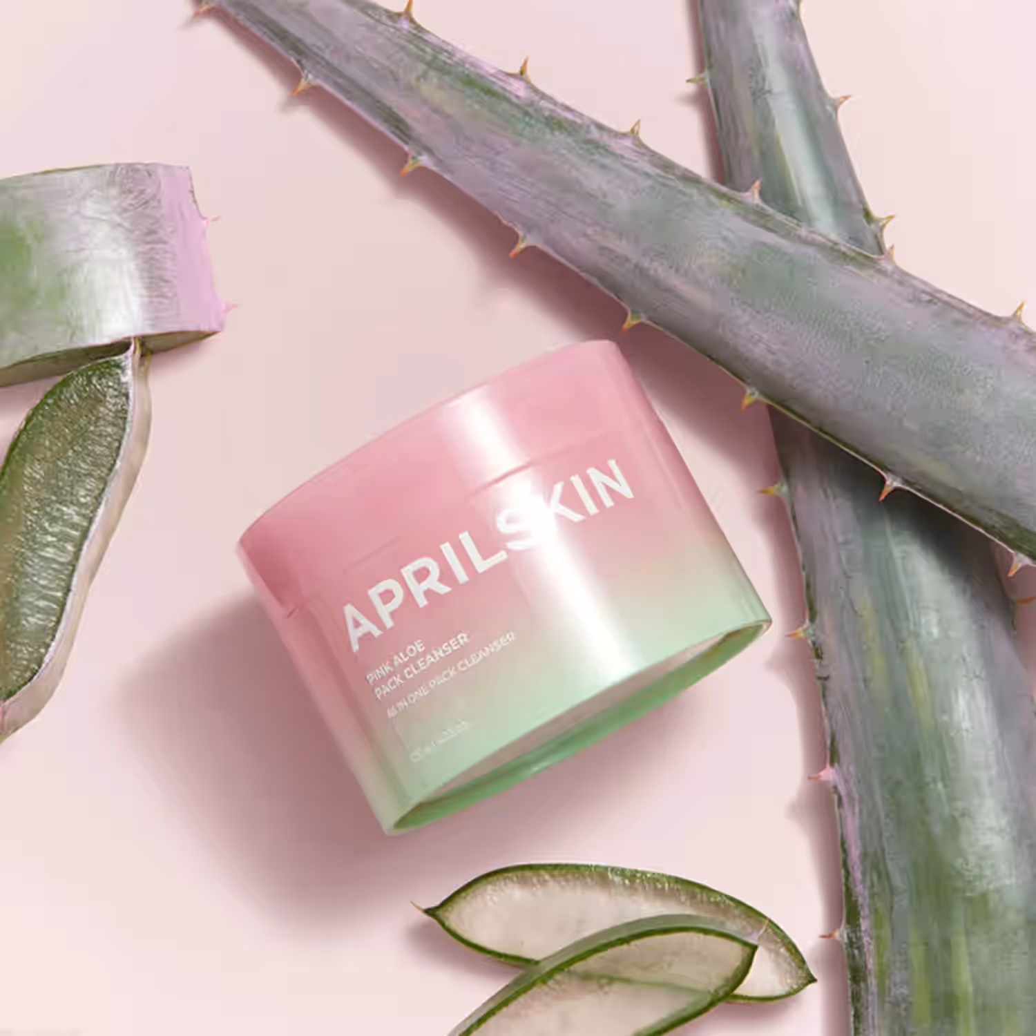 APRILSKIN PINK ALOE PACK CLEANSER 120g