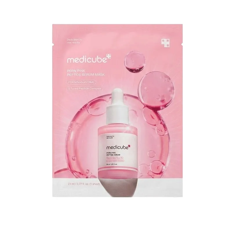 MEDICUBE PDRN Pink Peptide Serum Mask (10ea)