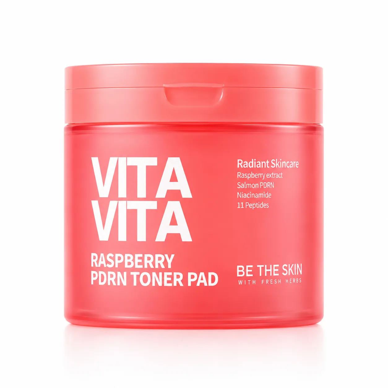 BE THE SKIN Vitavita Raspberry PDRN Toner Pad 60pads