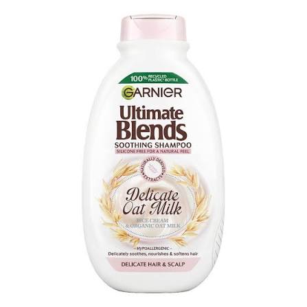 Garnier Ultimate Blends Rice Cream & Organic Oat Milk Soothing Shampoo 400ml