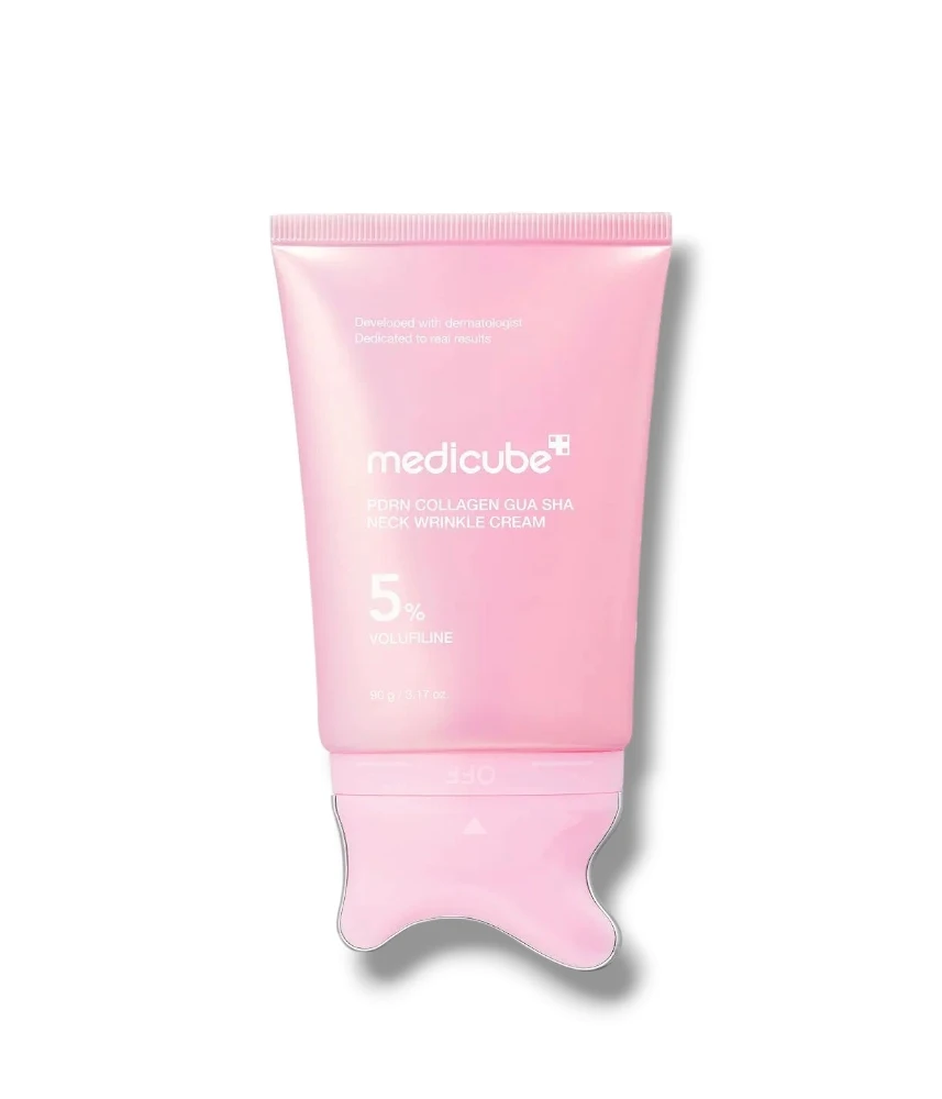 MEDICUBE PDRN Collagen Gua Sha Neck Wrinkle Cream 90g