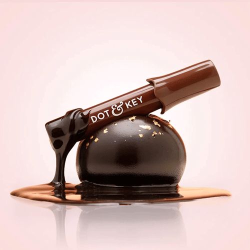 Dot & Key Meltie Lip Balm With 2% Kojic 4g SPF 50+ PA+++ Cocoa Creme