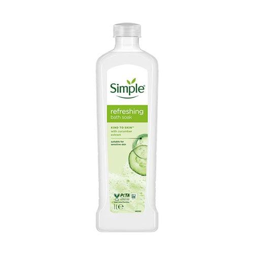 Simple Kind To Skin Refreshing Bath Soak 1L