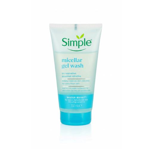 Simple Water Boost Micellar Facial Gel Wash 150ml