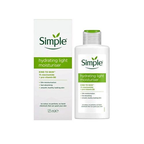 Simple Kind to Skin Hydrating Light Moisturiser 125ml 