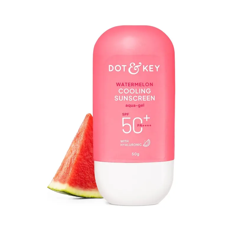 Dot & Key Watermelon Cooling Sunscreen with Hyaluronic Acid 80g - SPF 50+