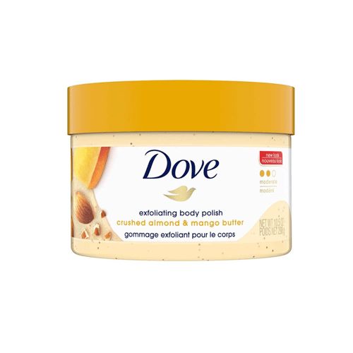 Dove Crushed Almond And Mango Butter  Exfoliating Body Polish 298g