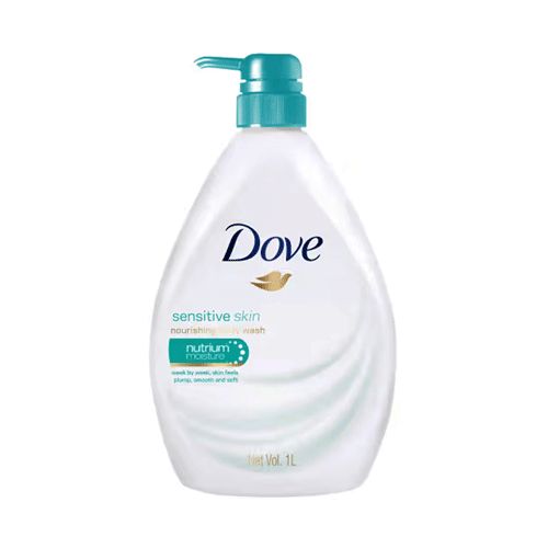 Dove Sensitive Skin Nourishing Body Wash 1L