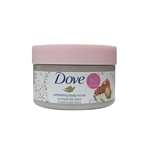Dove Exfoliating Pomegranate Seeds & Shea Butter Scent Body Scrub 225ml
